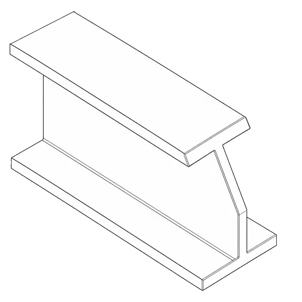 Right end mitre cut reference drawing